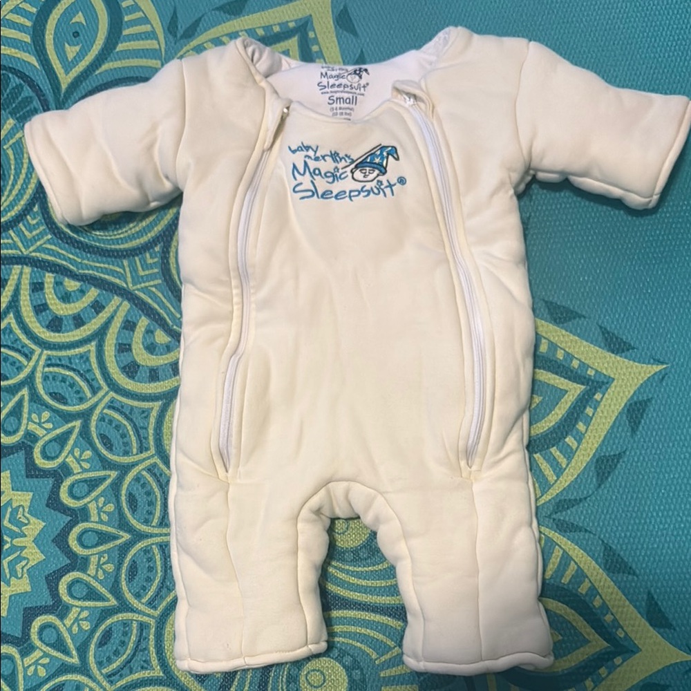 Baby Merlin’s Magic Sleepsuit helps baby sleep better